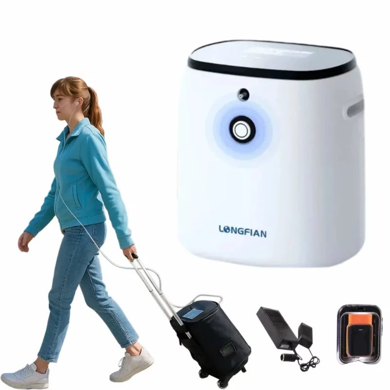 7L Portable Breathing Machine – Continuous & Pulse Flow Modes