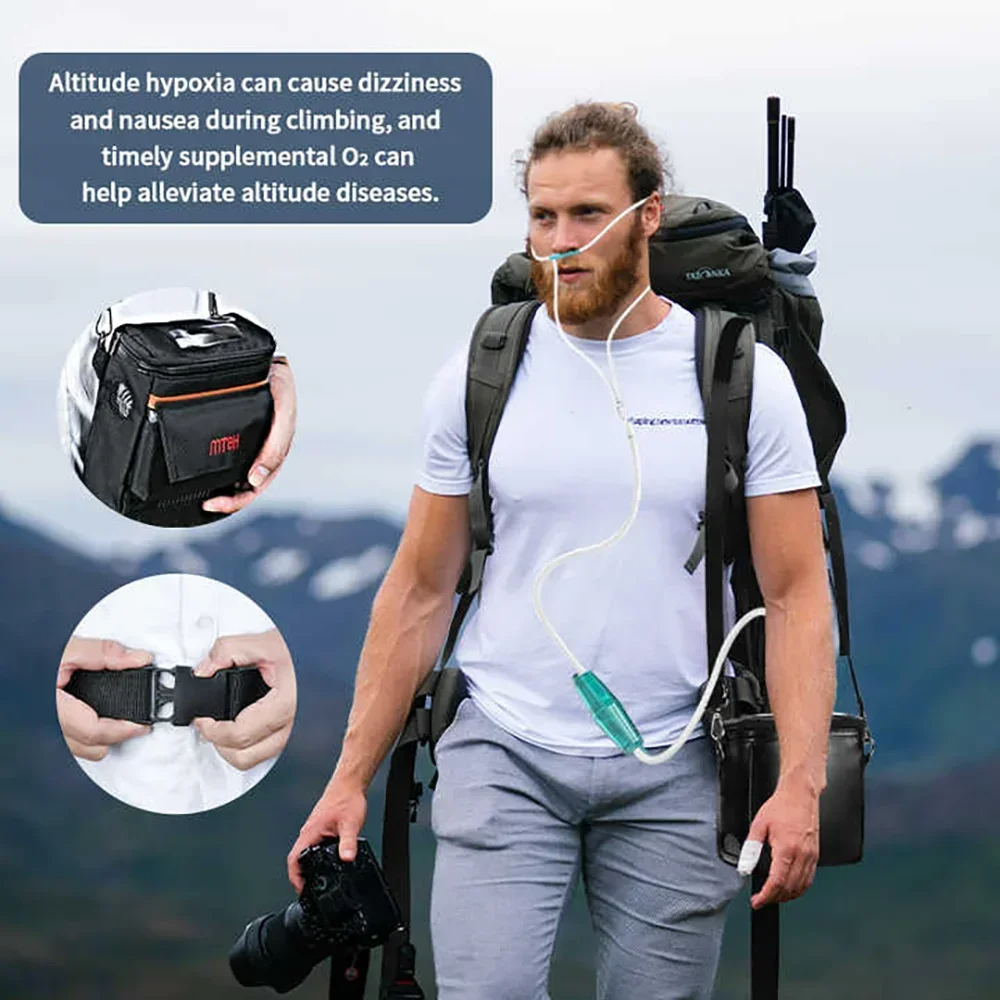 Active lifestyle with portable oxygen